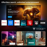 189,0cm 75" (3840x2160) Philips 75mled910 12 4k Qd Miniled 120hz Hdmi Usb Wlan Bluetooth Ambilight Hdr10+ Dolby Vision Black