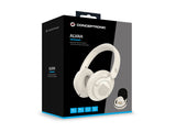 Auriculares Conceptronic Alvah02c  Inalámbrico Y Alámbrico Diadema Música Bluetooth Crema De Color