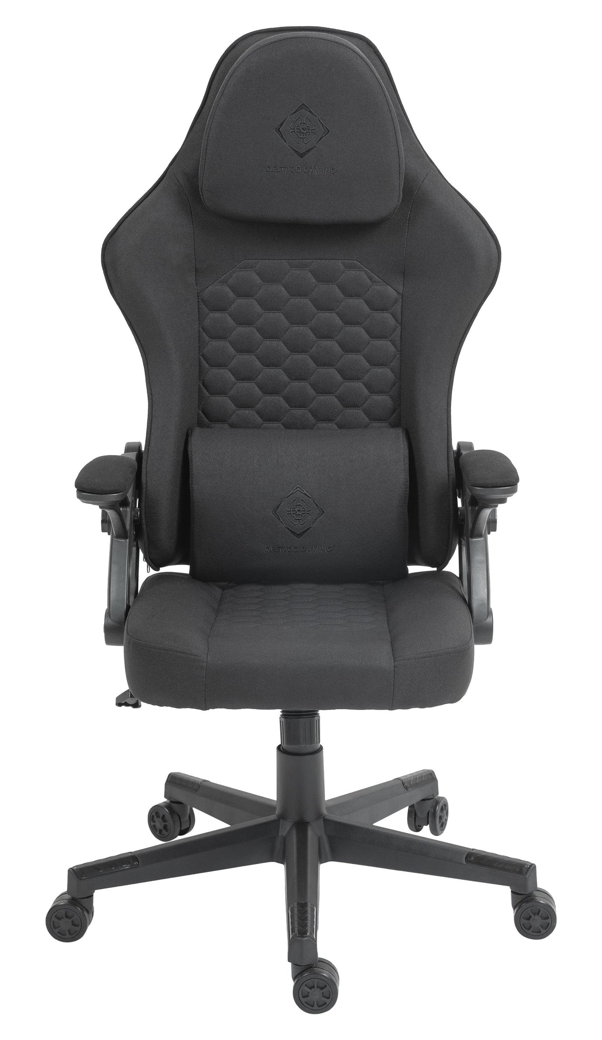 Deltaco Dc130 Gamingstuhl Soft Woven Mesh, Schwarz