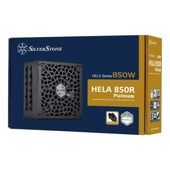 Fuente De Alimentación Silverstone Sst-Ha850r-Pm 850w,  Negro, 4x Pcie, 850 Vatios