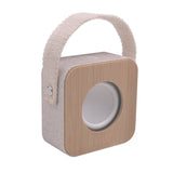 Altavoz Con Bluetooth Mars Gaming Mseco 8w 1.0 Bambú Y Gris