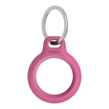 Soporte Seguro Con Llavero Belkin Para Apple Airtag Rosa