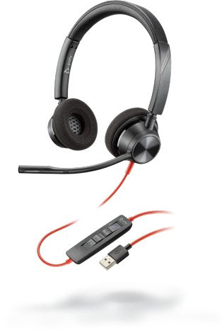 EAN 17229167667 - Poly 3320 Auriculares Alámbrico Diadema Llamadas/Música USB tipo A Negro imagen 1
