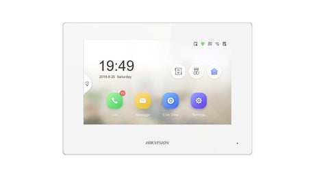 EAN 6941264043355 - Hikvision DS-KH6320-WTE1-W(Europe BV) sistema de intercomunicación de video 17,8 cm (7") Blanco imagen 1