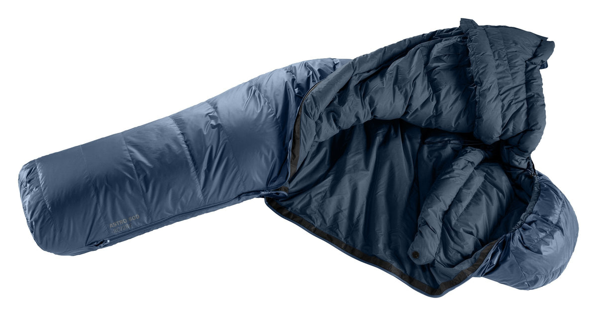 Saco De Dormir De Plumas Deuter Astro 500 -2c/28f, Marine/Ink
