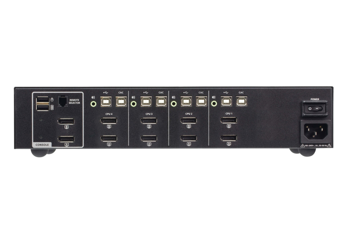 4-Port Usb - 4k Displayport Dual Display Secure Kvm Cs1144dp4c-At-G