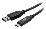 EAN 0757120288749 - C2G C2G28874 cable USB USB 3.2 Gen 1 (3.1 Gen 1) 0,15 m USB C USB A Negro imagen 1