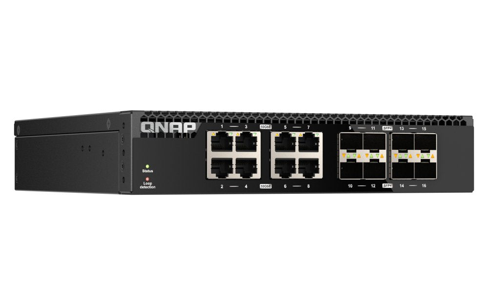 Qnap Qsw-3216r-8s8t Switch No Administrado L2 10g Ethernet [100/1000/10000] Negro
