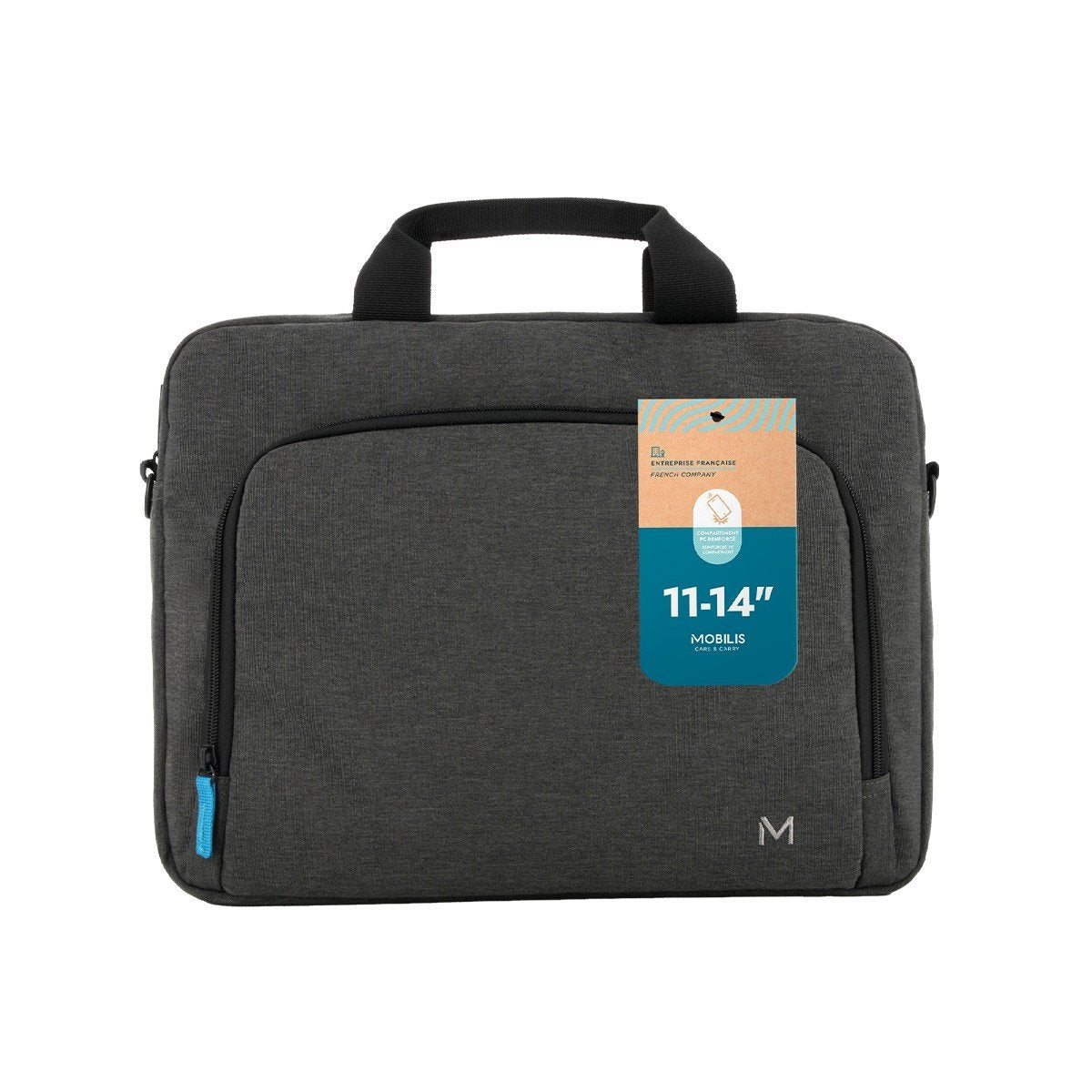 Maletín Mobilis The One Basic 35,6 Cm (14") Gris, Gris Oscuro
