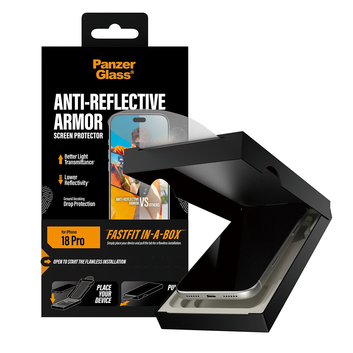 Panzerglass Anti-Reflective Armor Screen Protector Iphone 18 Pro