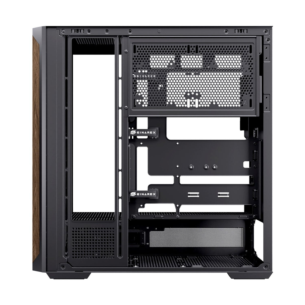 EAN 6977277360134 - Einarex EXCS-PL-800C-B carcasa de ordenador Midi Tower Negro imagen 5