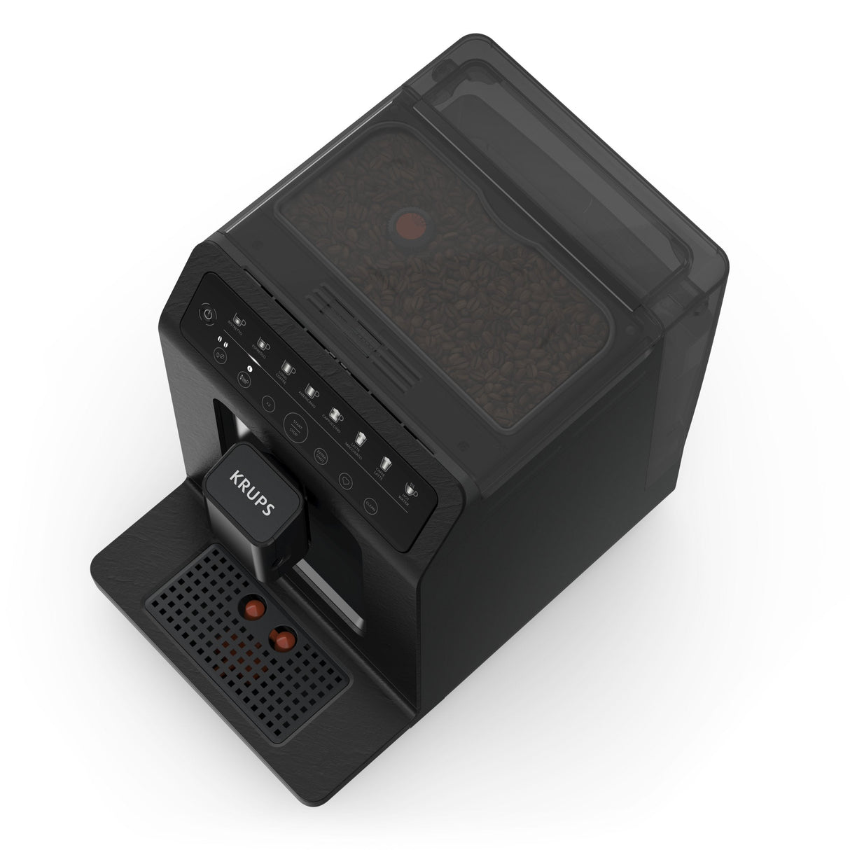 Cafetera Expreso Krups Evidence Eco-Design 1450w 15 Bares Negra