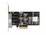Delock Tarjeta Pci Express X4 A 4 X Rj45 Gigabit Lan