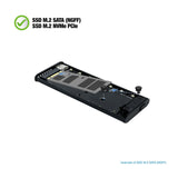Tooq Shinobi Carcasa Externa Ssd M.2 Ngff/Nvme Usb-C 3.1 Gen2 Rgb
