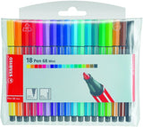 Stabilo Rotulador Pen 68 Estuche De 20 C/Surtidos Parade Rojo