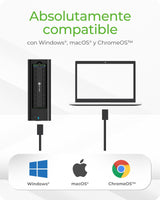 Icybox Ib-180mc-C31 M.2 Nvme And Sata Ssd Docking Usb 3.2 Gen2