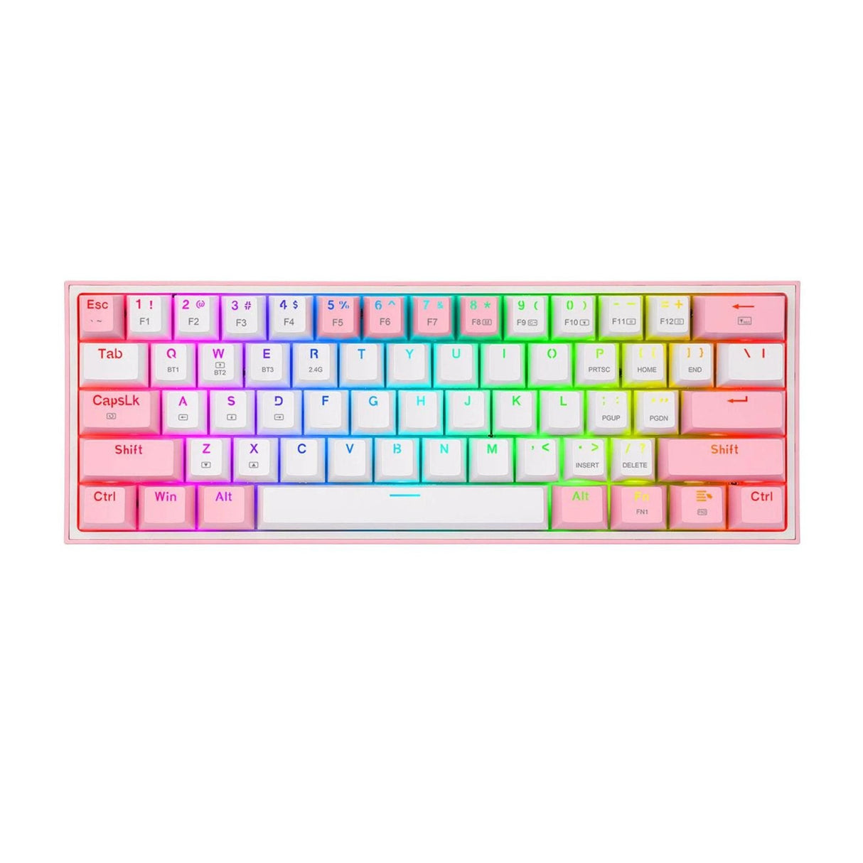 Redragon Fizz Pro Teclado Mecanico Gaming Rgb Negro