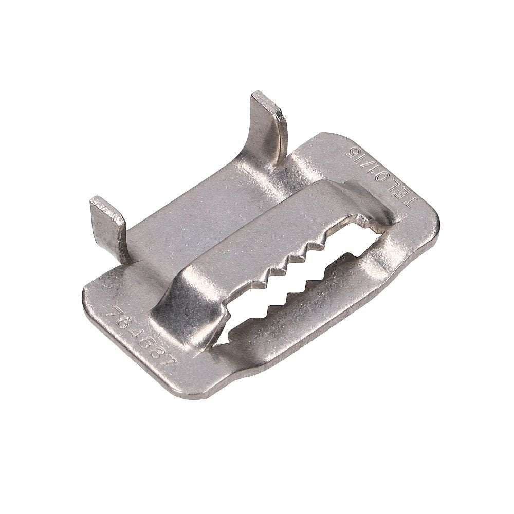 Extralink Clamp For Steel Strap 20mm With Jags Abrazadera Final 2 Cm Acero Inoxidable