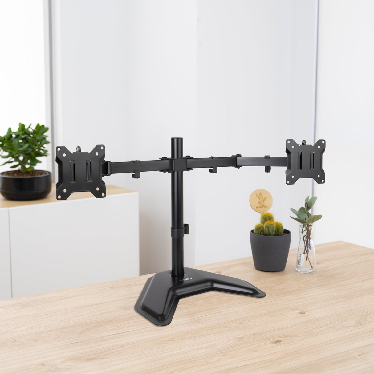 EAN 8433281012028 - TooQ DB1702TN-B soporte para monitor 81,3 cm (32") Escritorio Negro imagen 2
