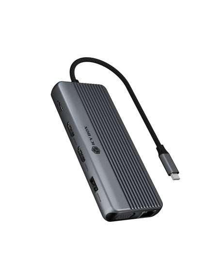 EAN 4250078175247 - ICY BOX IB-DK4062-CPD Alámbrico USB 3.2 Gen 1 (3.1 Gen 1) Type-C Antracita imagen 1