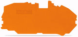 Wago 2016-7692 Abschluss-Und Zwischenplatte,1 Mm Dick,Orange