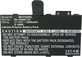Battery For Motorola Scanner 8.2wh Li-Pol 3.7v 2200mah