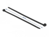 Delock Cablebinder Hitzebeständig L 380 X B 7,6 Mm Schwarz 50 Stück
