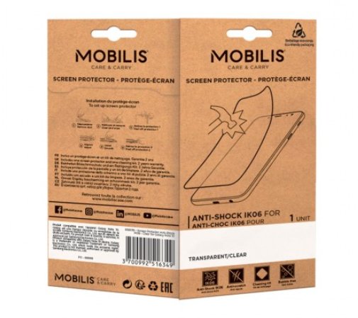 Mobilis 036226 Protector De Pantalla Apple Iphone 12, Iphone 12 Pro