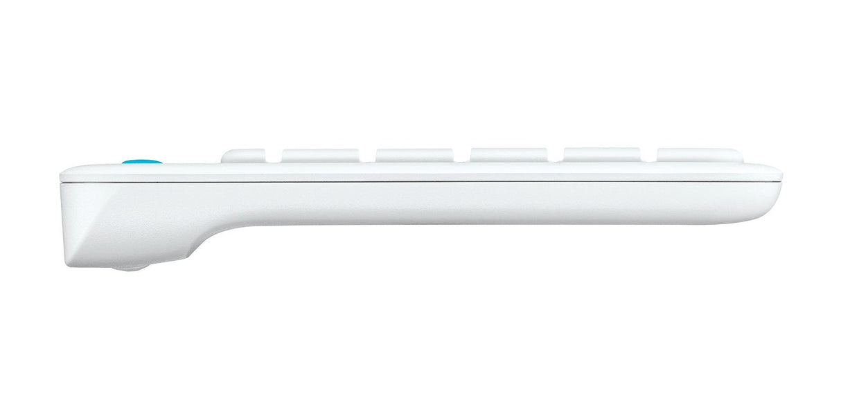 Teclado Inglés Logitech K400 Plus Tv Rf Inalámbrico Qwerty Blanco