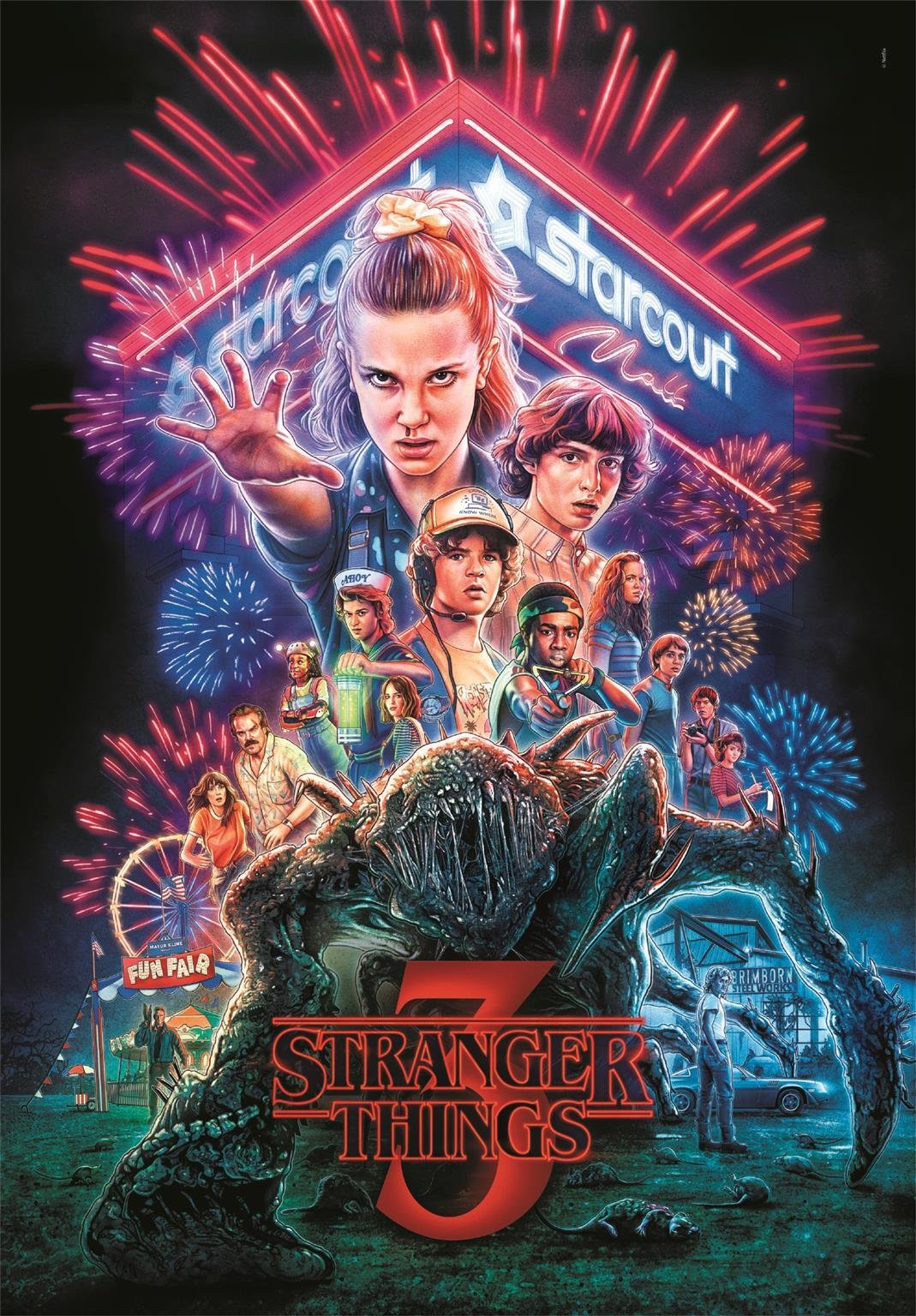 Puzzle Stranger Things 1000pzs