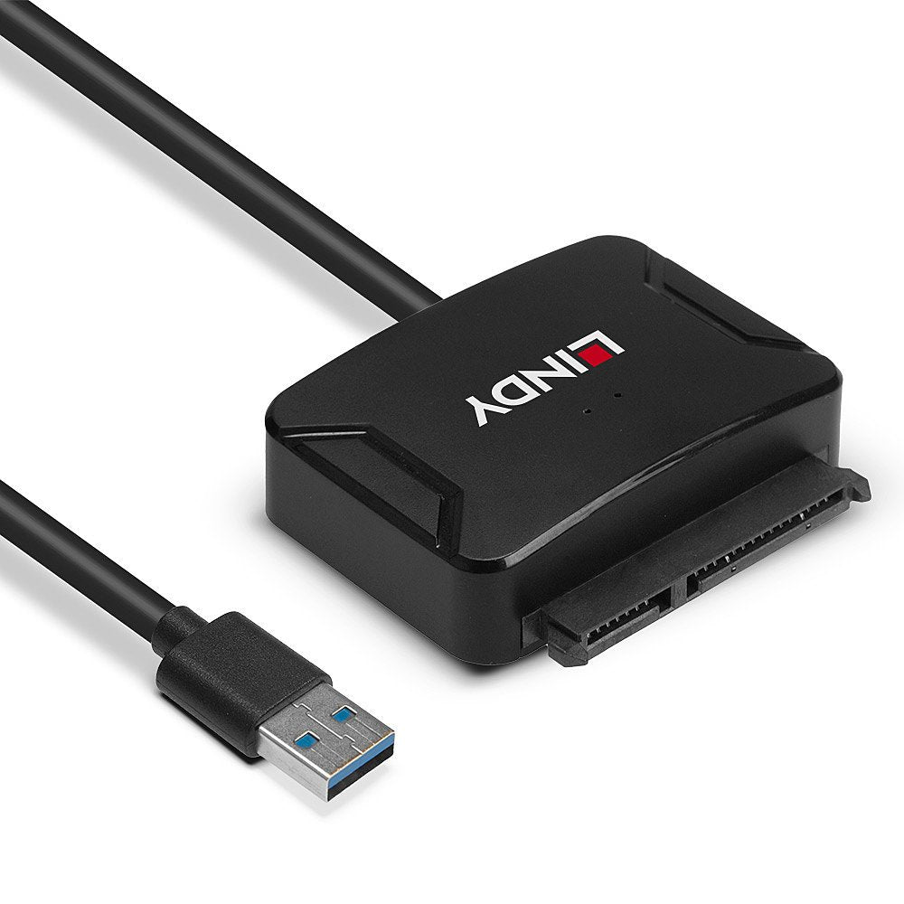 Conversor Lindy De Usb 3.0 A Sata Incl.Fuente De Alimentación