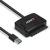 Conversor Lindy De Usb 3.0 A Sata Incl.Fuente De Alimentación