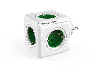 Allocacoc Powercube 5 Tomas Verde 230 Vconectores De Salida: 5 (Cee 7/4)Verde Kelly