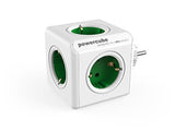 Allocacoc Powercube 5 Tomas Verde 230 Vconectores De Salida: 5 (Cee 7/4)Verde Kelly