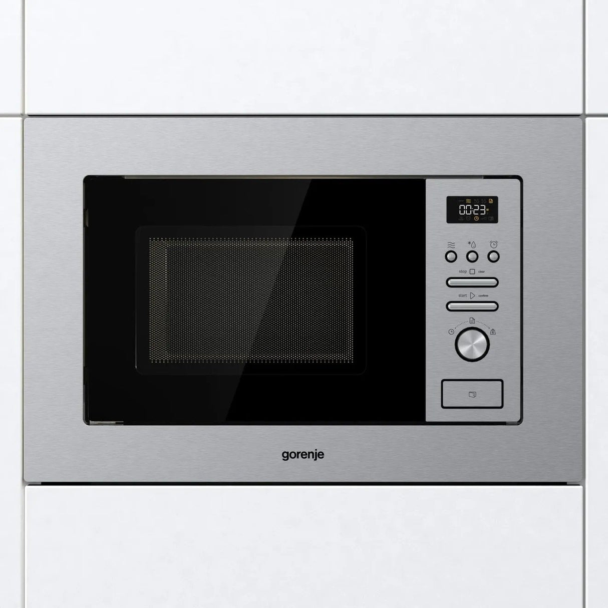 Gorenje Bm201ag1x Integrado Microondas Con Grill 20 L 800 W Acero Inoxidable