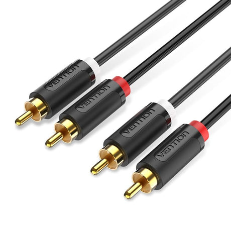 EAN 6922794751408 - Vention BCMBH cable de audio 2 m 2 x RCA Negro imagen 1