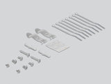 Delock Keystone Patchpanel 8 Port Schwarz