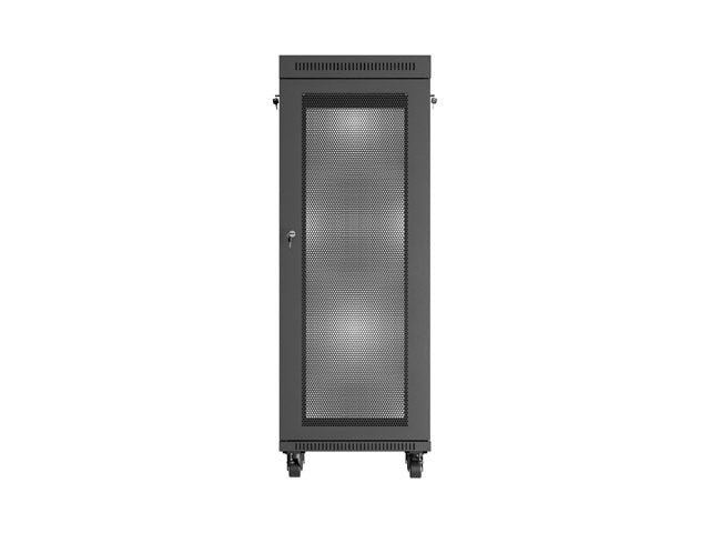 Lanberg Rack Cabinet 19 Free-Standing 32u 600x600 Flat Pack Mesh Door Lcd Black