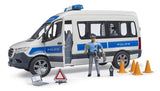 Vehículo Policial Brother Mb Sprinter Con Módulo De Luz Y Sonido, Modelo De Vehículo 4001702026837