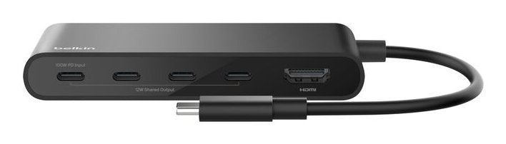 Interface Hub Usb Type-C  10000 Mbit/S Black