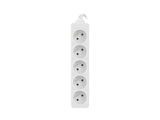 Lanberg Ps0-05e-0150-W Base Múltiple 1,5 M 5 Salidas Ac Interior Blanco