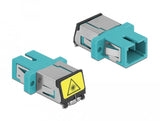 Lwl Kupplung Mit Laserschutzklappe Sc Simplex Buchse Zu Sc Simplex Buchse Multimode Aqua