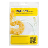 Python Cable De Red M. Cat.7 Rohcable Nylongefl. Weiss 7,5m