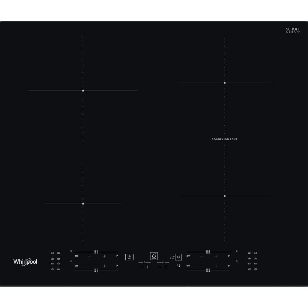 EAN 8003437602429 - Whirlpool WB B8360 NE Negro Integrado 59 cm Con placa de inducción 4 zona(s) imagen 1