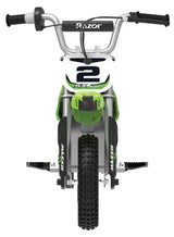 Moto Para Niños Motor Eléctrico Razor Sx350 Dirt - Verde