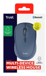 EAN 8713439254556 - Trust Yvi+ ratón Universal Ambidextro RF Wireless + Bluetooth Óptico 1600 DPI imagen 6