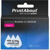 Tinta Original Brother Lc422xl Magenta - Lc422xlm