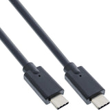 Cable Inline Usb 3.2 Gen.2, Usb Tipo C Macho/Macho, Negro, 1,5 M