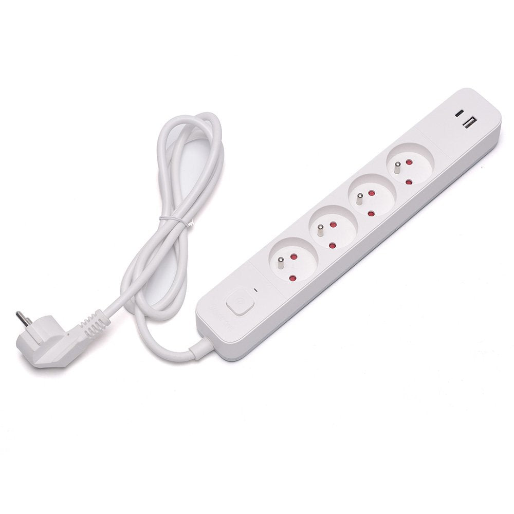 Regleta Tomas Savio Lz-114 Con Usb-A Pd 18w 1,5m