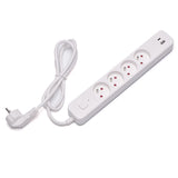 Regleta Tomas Savio Lz-114 Con Usb-A Pd 18w 1,5m